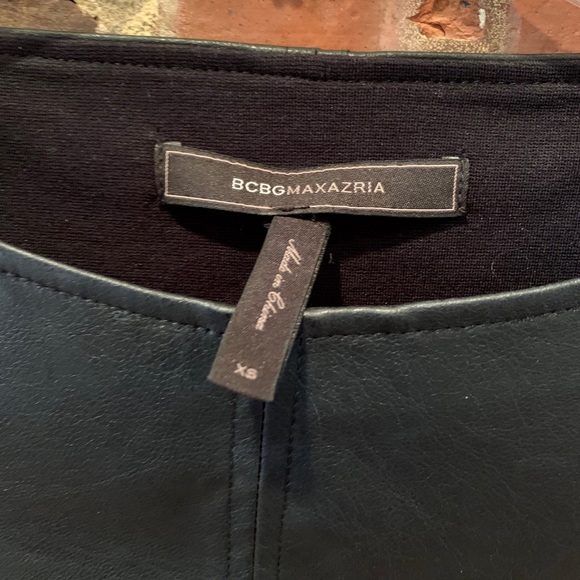 BCBGMaxAzria Leather Dress - Picture 8 of 9